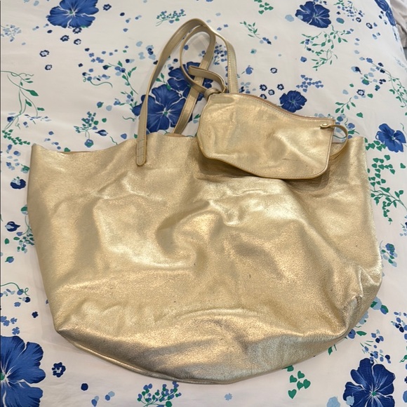 Elegant Gold Tote Bag - Picture 2 of 2